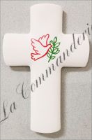 Croix porcelaine